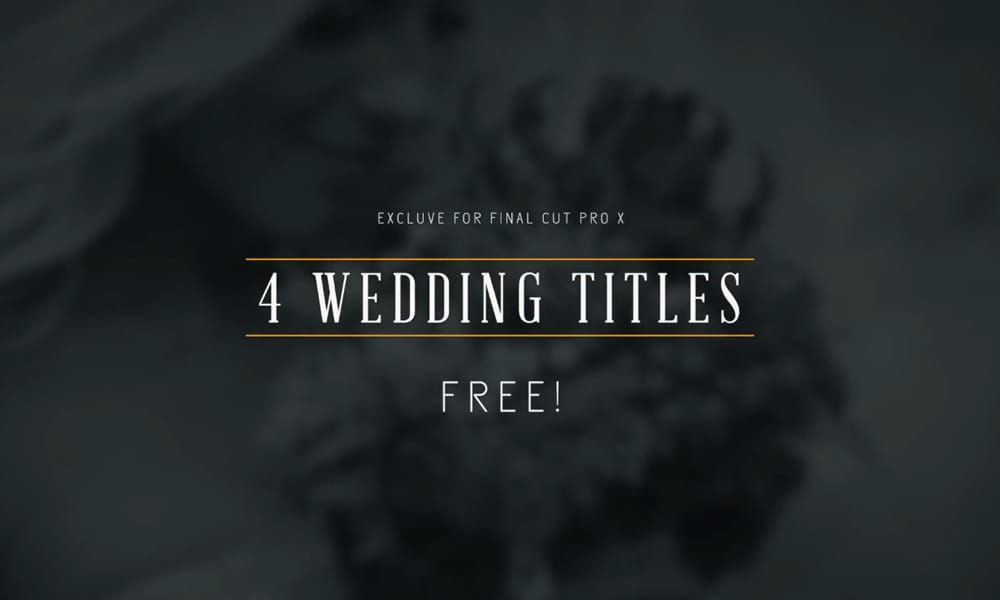 Wedding Titles