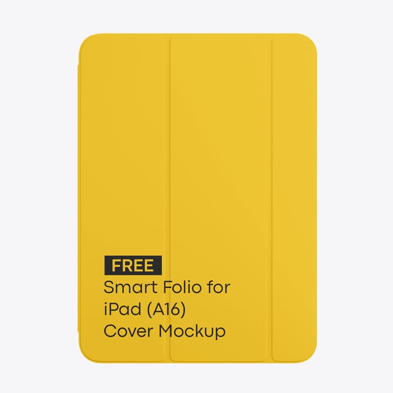 Apple iPad Cover Mockup PSD