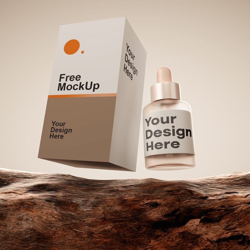 Argan Packaging Mockups PSD