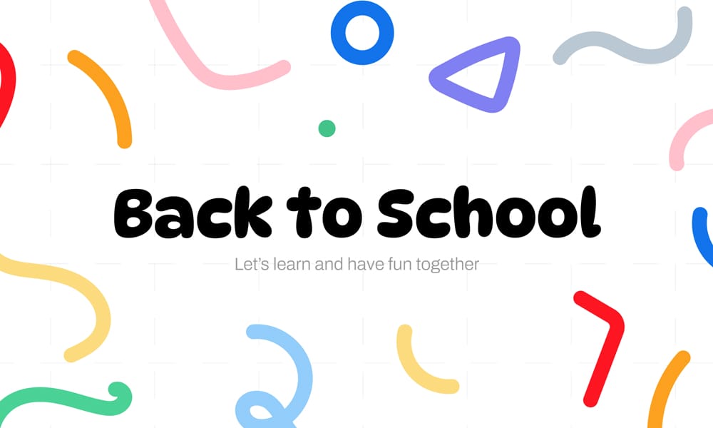 Back To School Presentation Template