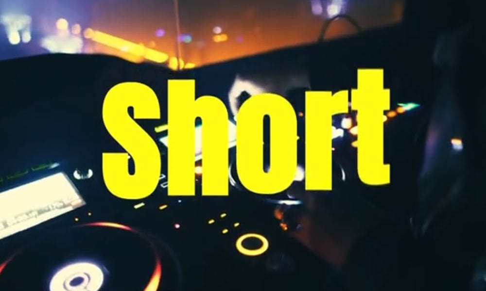 Big bold animated text intro template for After Effects.