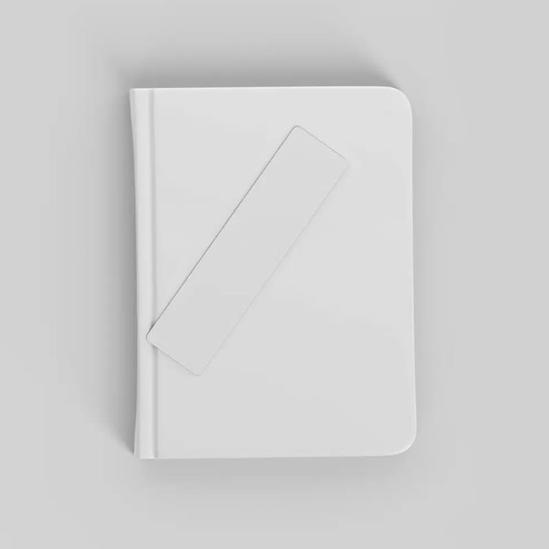 Book Cover and Bookmark Mockup PSD