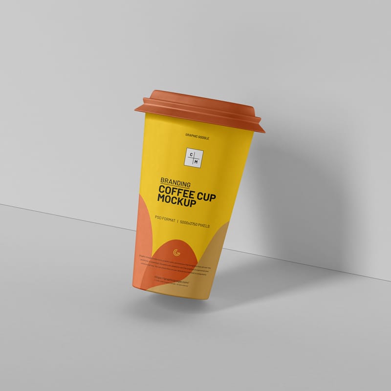 Branding Coffee Cup Mockup PSD