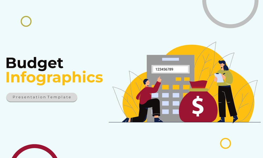 Budget Infographic Presentation Google Slide Template