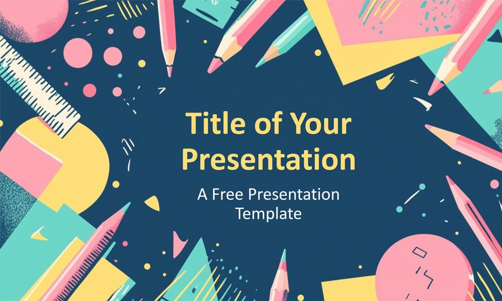 Classroom Essentials Google Slide Template