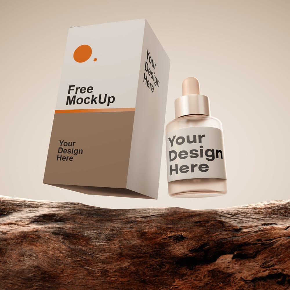 Free Argan Packaging Mockups PSD