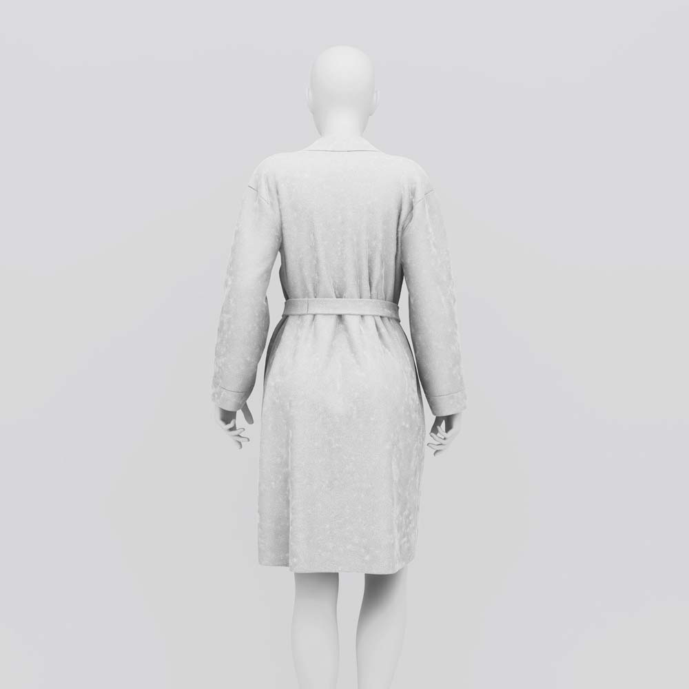 Free Bathrobe Mockup PSD