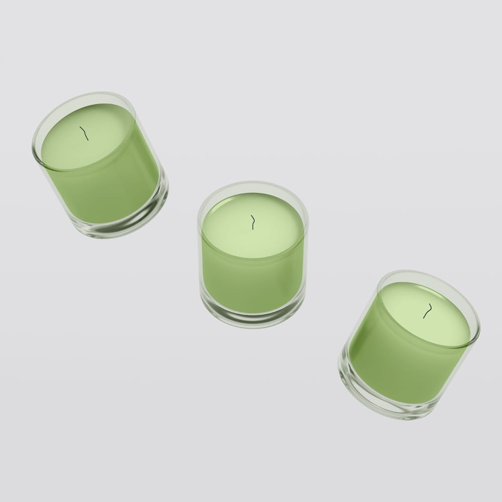 Free Candle Mockup Template PSD