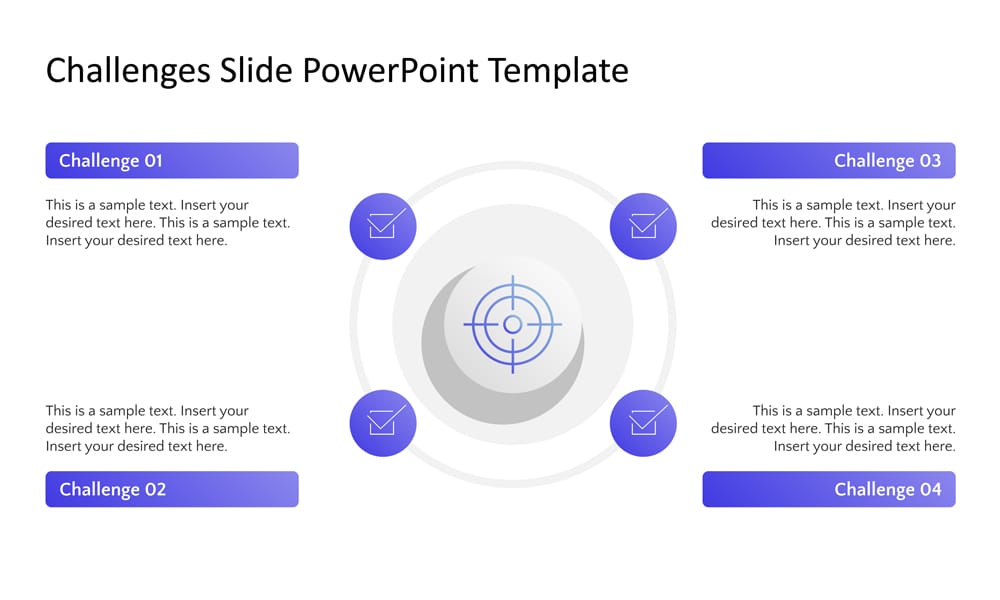 Free Challenges Infographic Google Slide Template