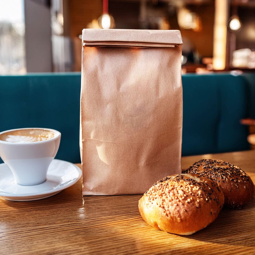 Free Coffee Packaging Mockup with Restaurant Vibe PSD