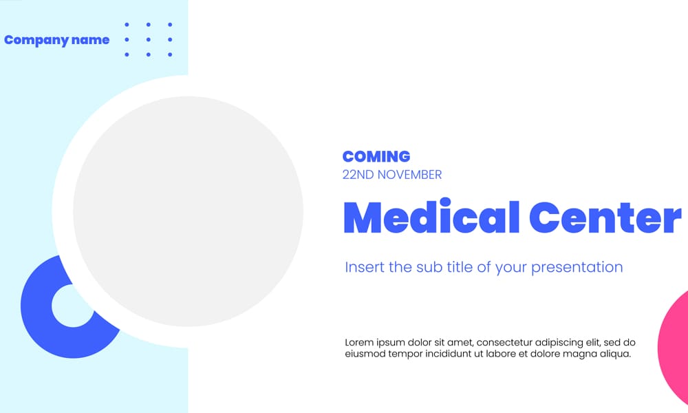 Free Medical Center Presentation Templates