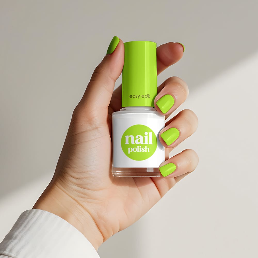 Free Nail Polish Mockup PSD