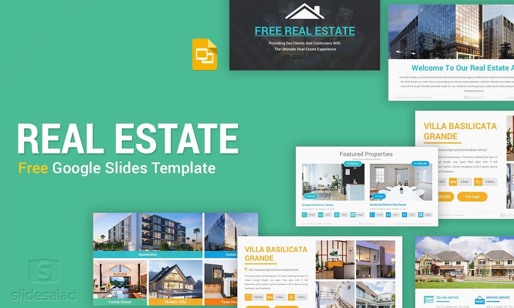 Free Real Estate Google Slides Template