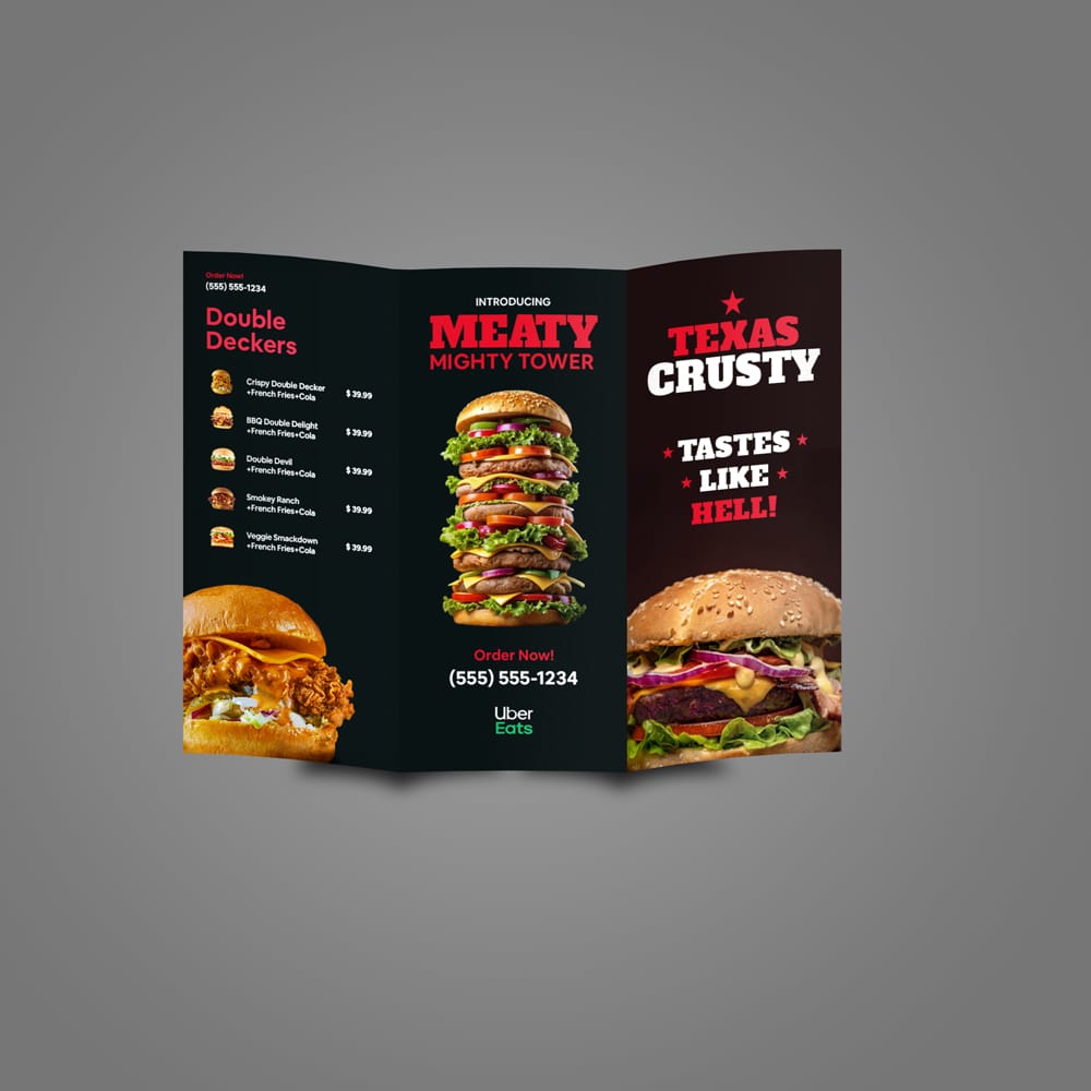 Free Trifolder Brochure Mockup PSD