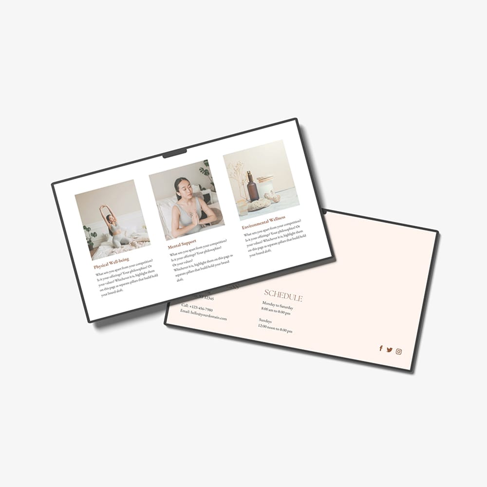 Free UI Website Mockup PSD