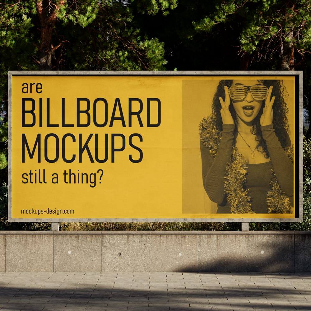 Free-Urban-Park-Billboard-Mockup-PSD