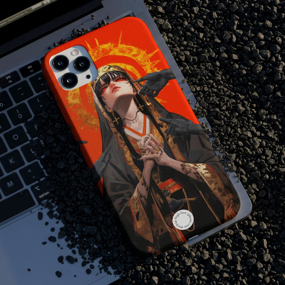 Free iPhone Case Mockup PSD