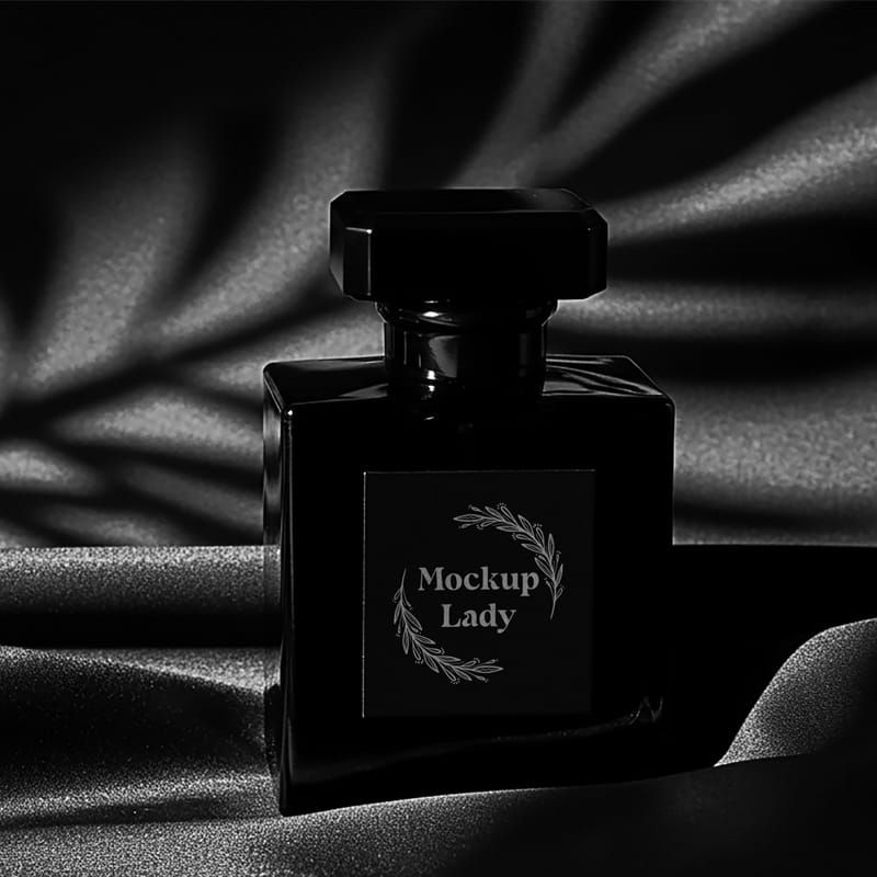 Luxury and Elegant Perfume Mockup PSD