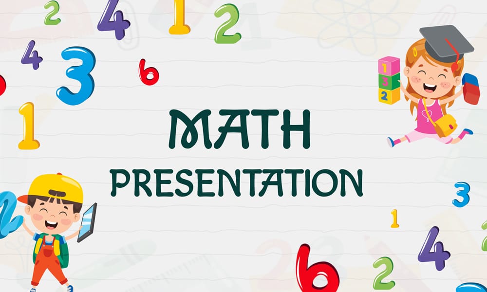 Math Lesson Presentation Template