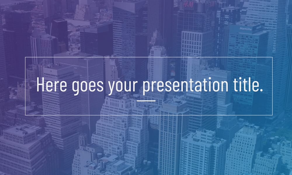 Medeley Business Presentation template for Google Slides