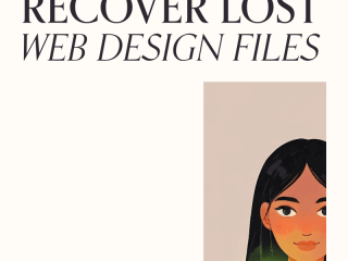 Recover Lost Web Design Files