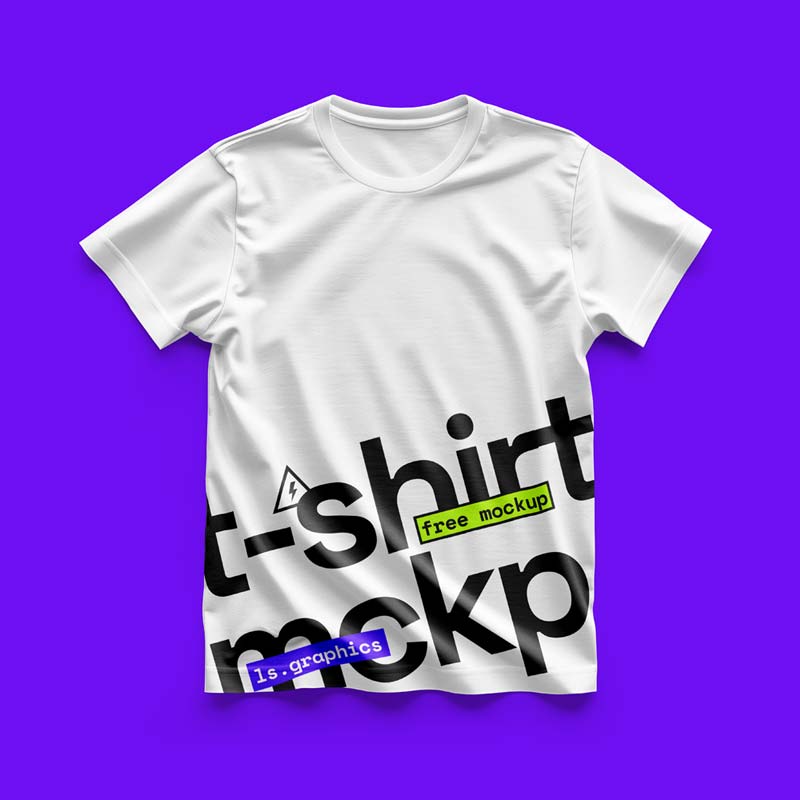 T-Shirt Mockup for Fashion Branding PSD