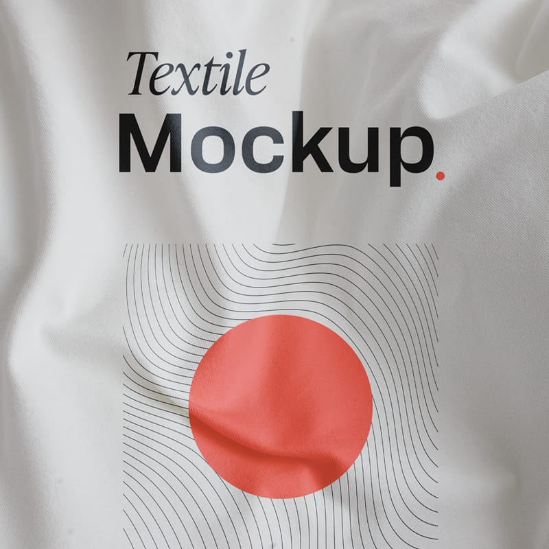Textile Mockup PSD
