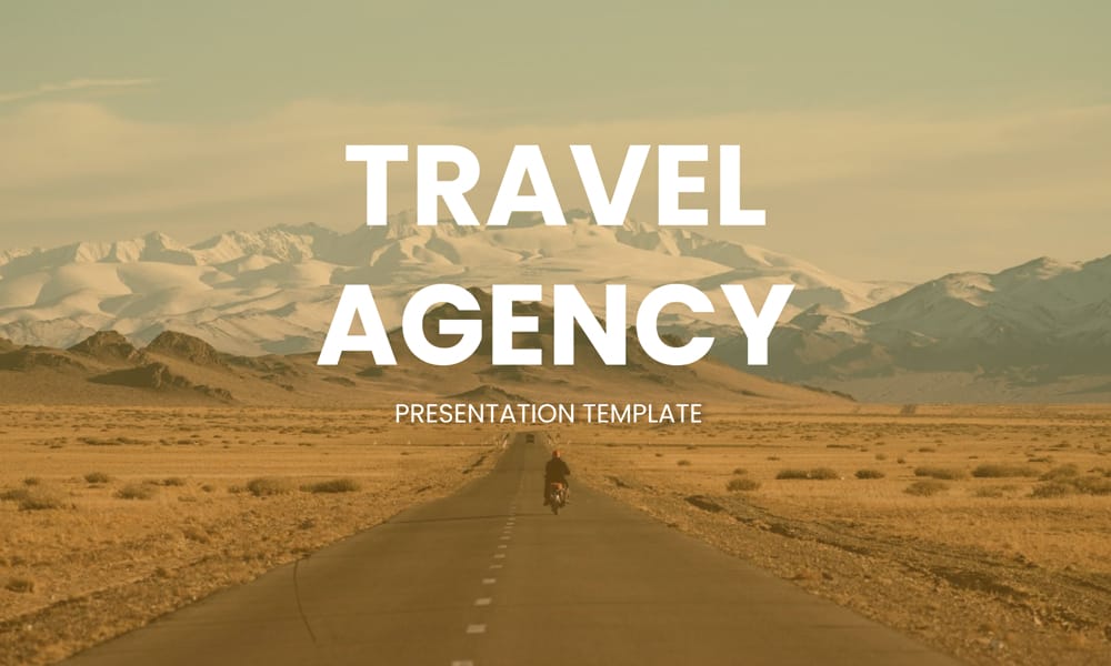 Travel Agency Deck Google Slides