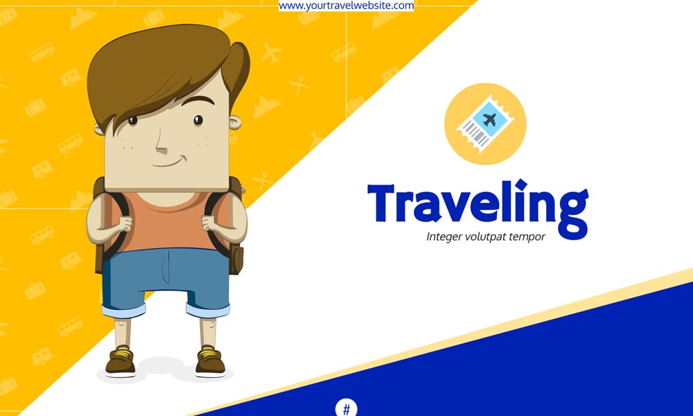Traveling presentation theme