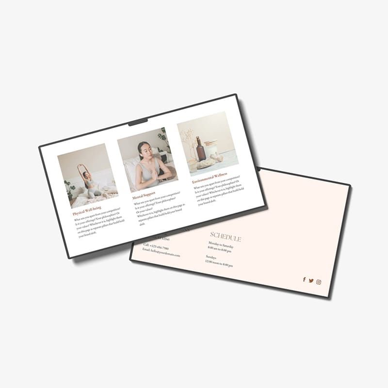 UI Website Mockup PSD