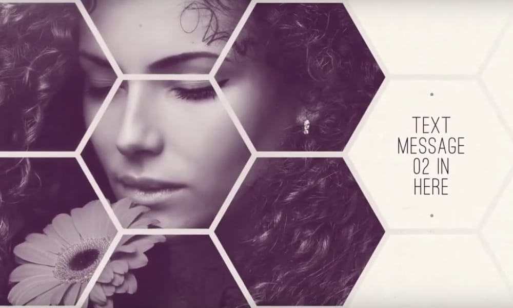 Clean White Hexagons 