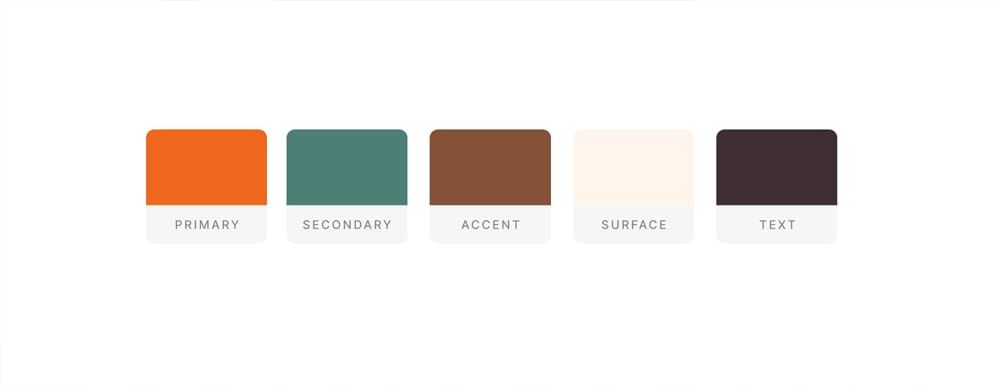  Core UI Colors