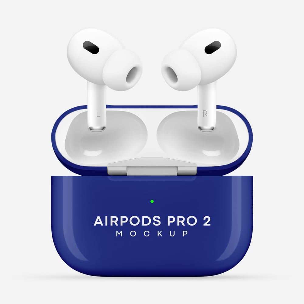 Free AirPods Pro 2 Mockup PSD
