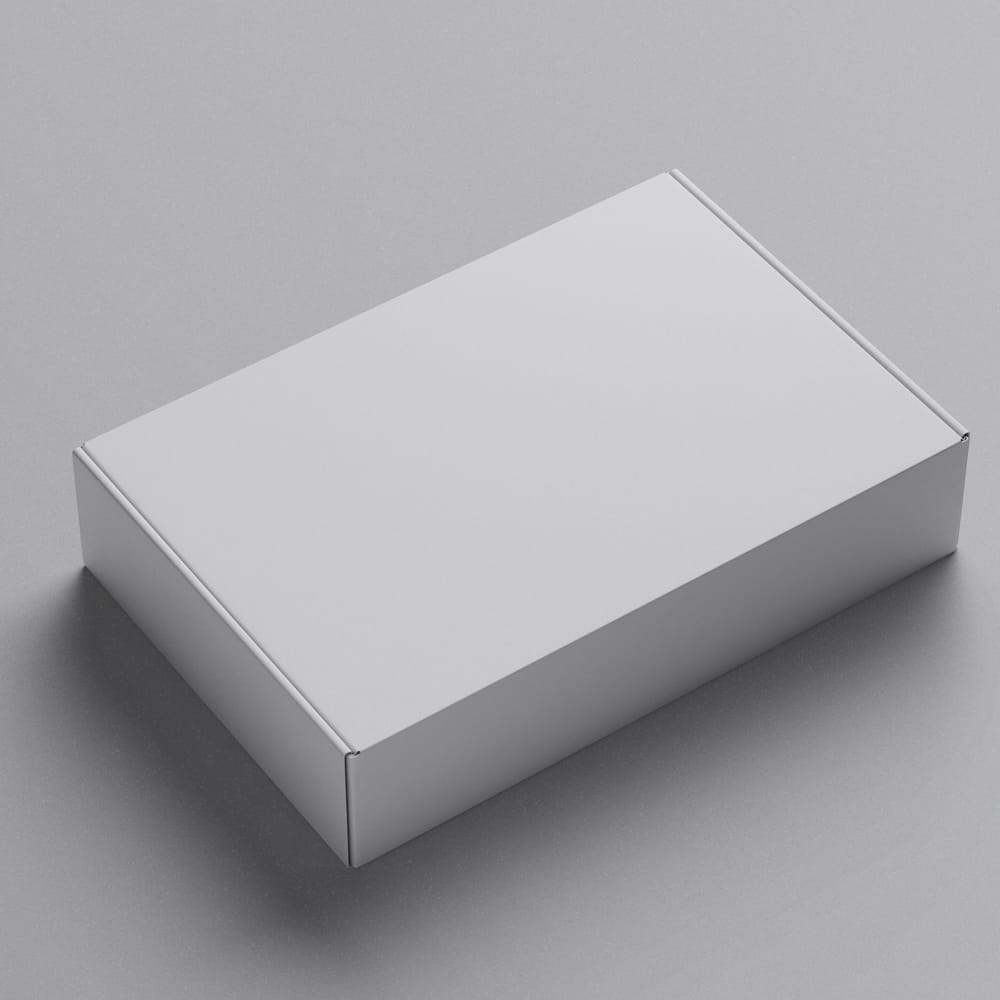 Free Box Mockup PSD for Branding