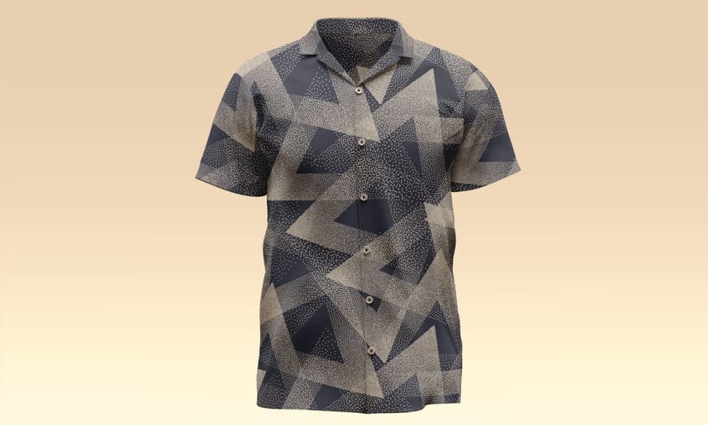 Free Button Up Shirt Mockup PSD