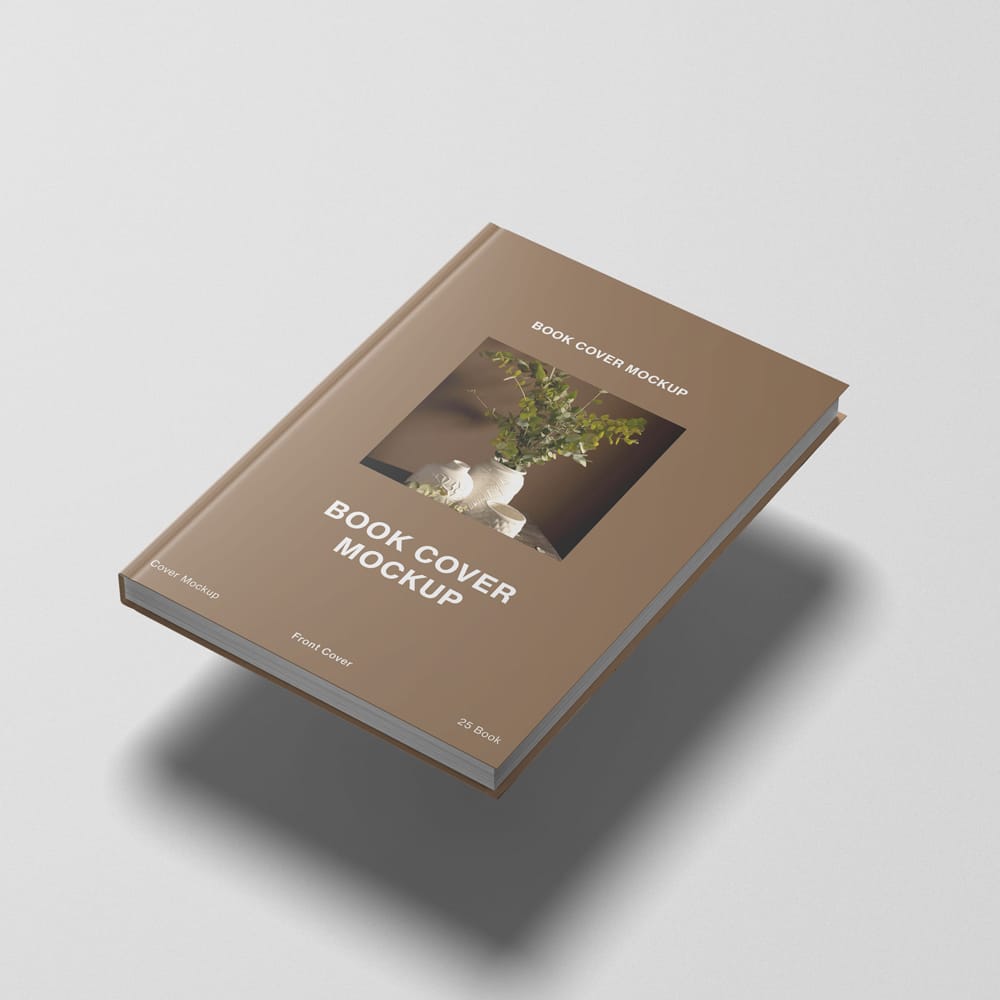 Free Cover Book Mockups PSD