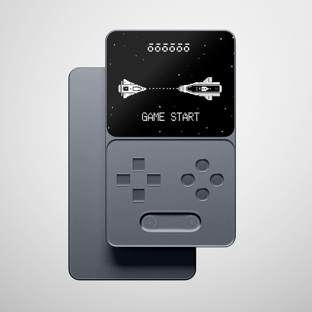 Free Gaming Handheld Device Mockup PSD
