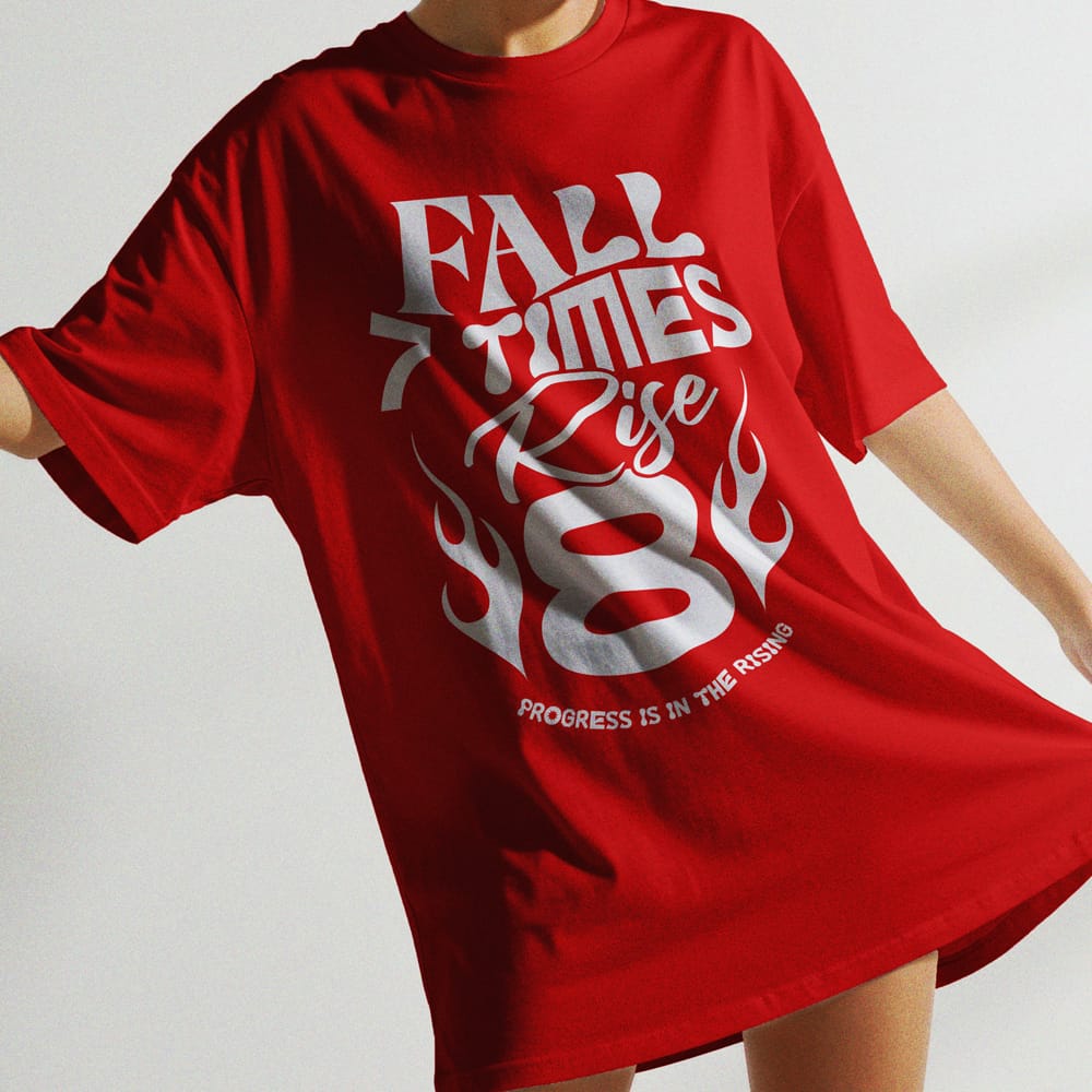 Free Loose Fit T-Shirt Mockup Template PSD