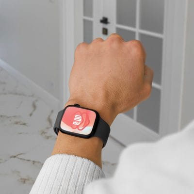 Free Modern Smartwatch Mockup Template PSD