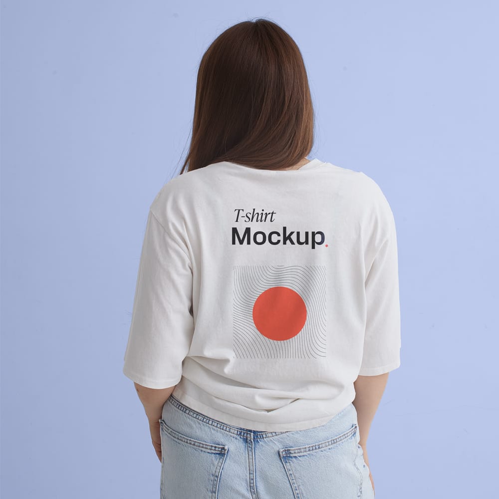 Free Professional T-Shirt Mockup Template PSD