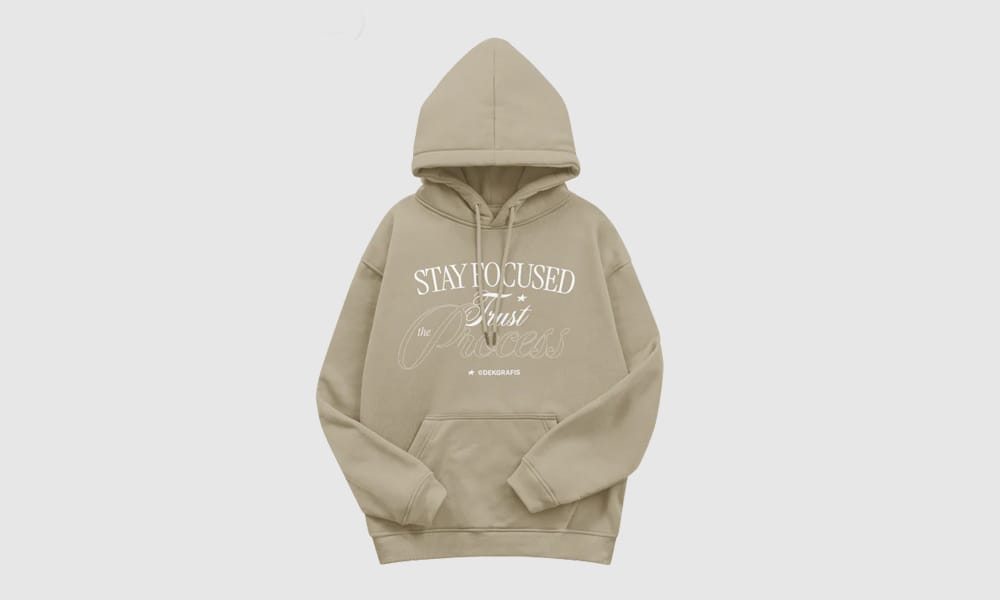 Free Regular Fit Hoodie Mockup PSD