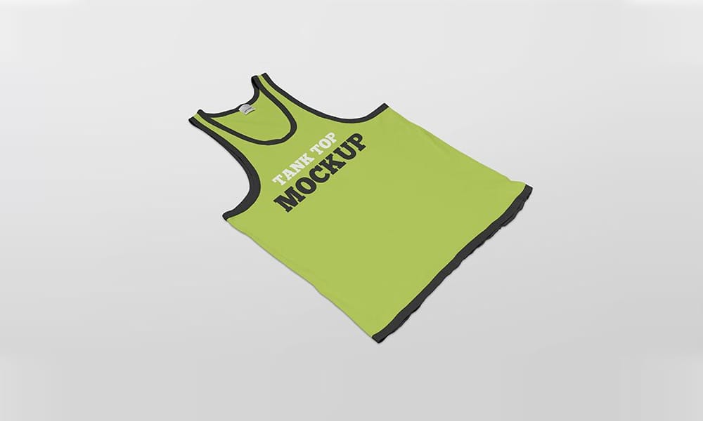 Free Tank Top Mockups PSD