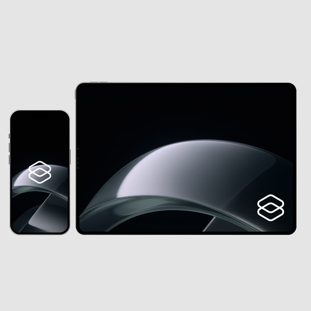 Free iPhone 16 pro Max and Tablet Screen Mockup PSD