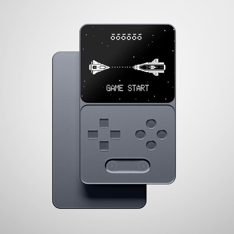 Gaming Handheld Device Mockup PSD