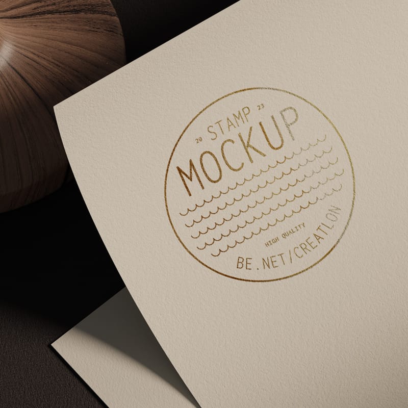 High Quality Logo Mockup PSD