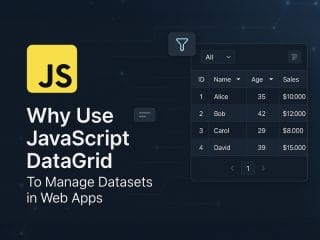 JavaScript DataGrid to Manage Datasets in Web Apps