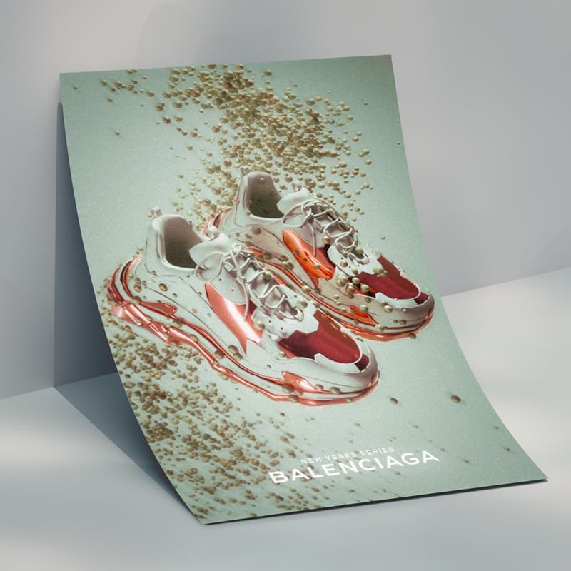 Legal Poster Mockup PSD