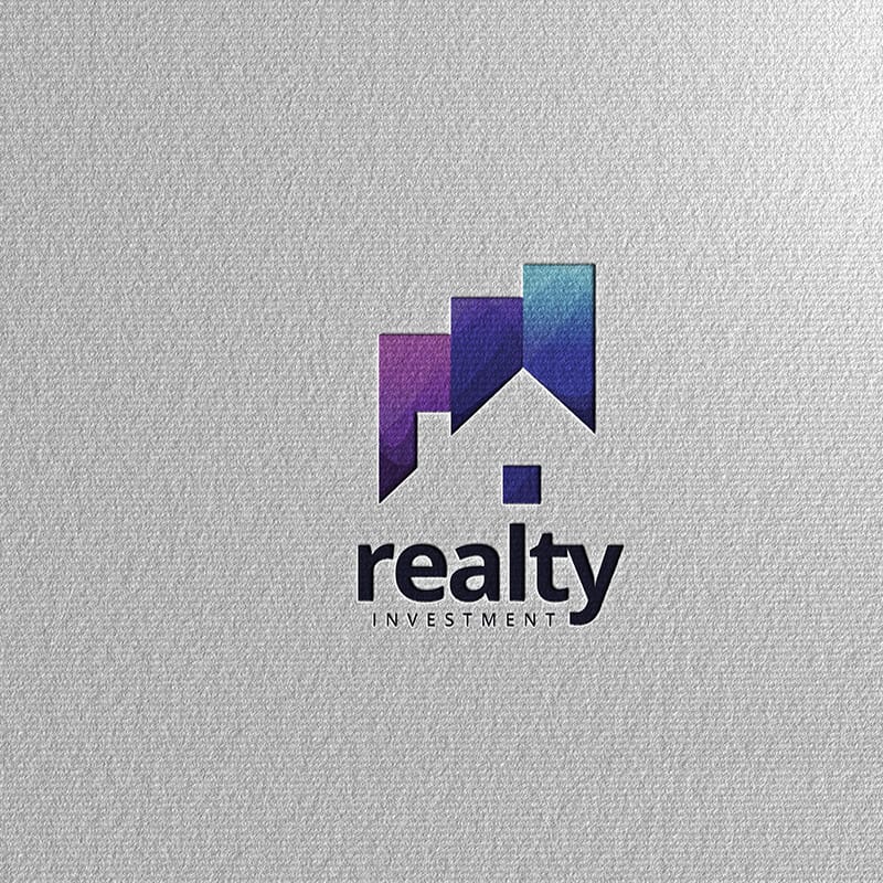 Logo Mockup on Paper PSD