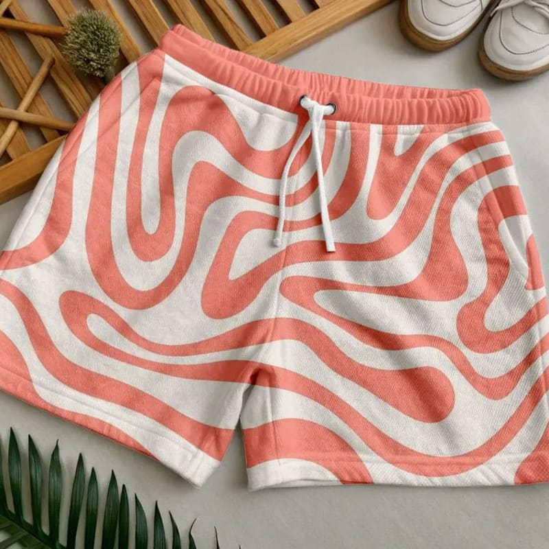 Men’s Terry Shorts Mockup PSD