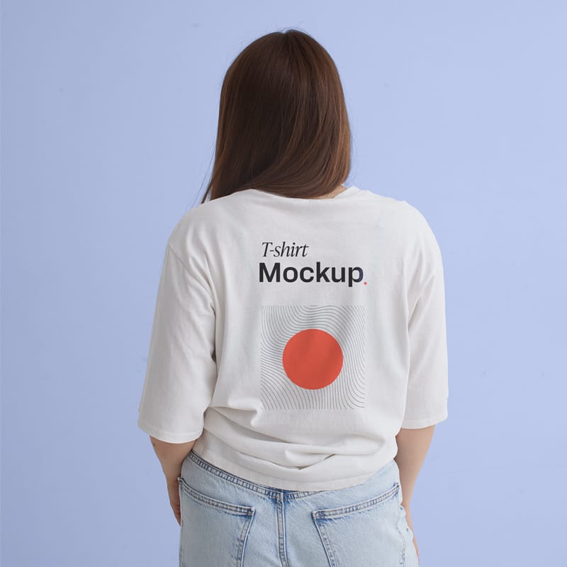 Professional T-Shirt Mockup Template PSD